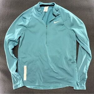 Nike Teal Therma-FIT Quarter-Zip Pullover